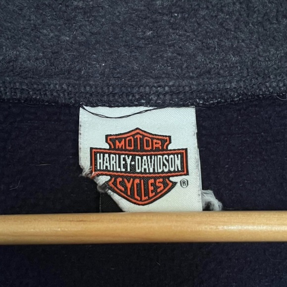 Vertical Harley Davidson quarter zip - Picture 3 of 6